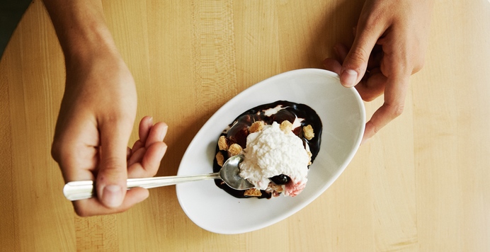 Friday Date Night Special: 2 Ice Cream Sundaes at Queen of Cream Inman Park