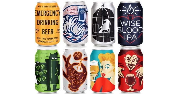 New Brew Alert!: Wild Heaven Beer Taproom Visit With Flight Pour & 6 Pack To Go