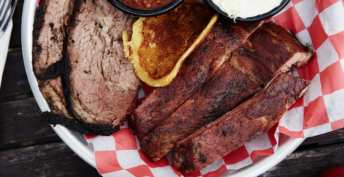 Southern Barbeque, Savannah Style: Exclusive Dinner for Two at B's Cracklin BBQ