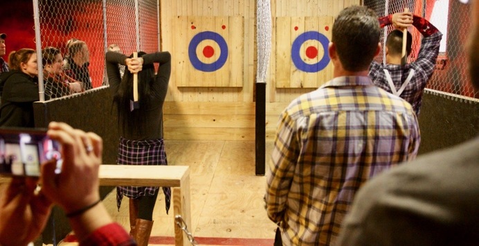 Be a Bad-Axe!: Lucky Axe Throwing Atlanta for One or Two