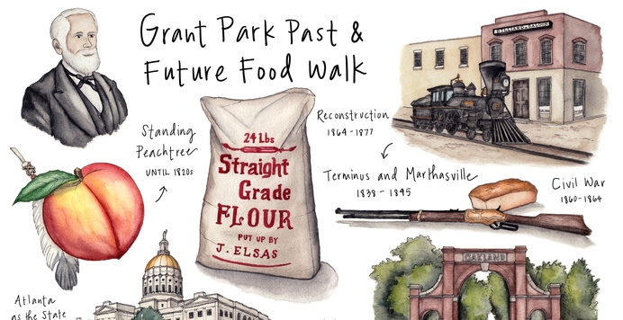 Take Your Tastebuds on a Tour: Tasting Tour in Grant Park with Atlanta Food Walks
