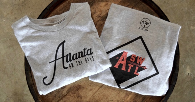 Atlanta on the Ryes: Limited Edition Shirt, Tour & 5 Token Whiskey/Cocktail Tasting at ASW Distillery