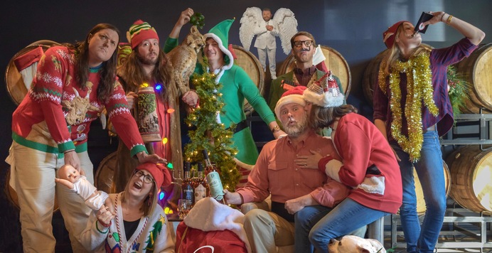 Merry Christmas, Ya Filthy Dramimals! Holiday Tour, Tastings + Bottle of ASW's brand new Irish-Style Whiskey, Druid Hill