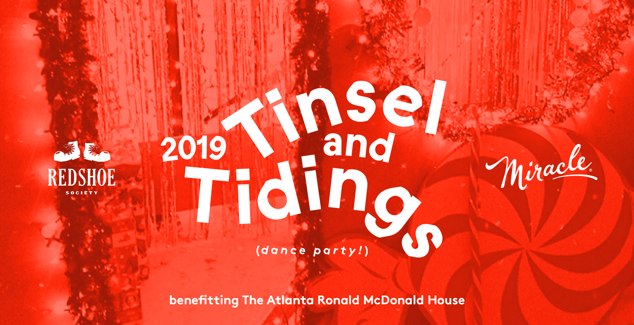 Festive Fun: Miracle Bar "Tinsel and Tidings" Charity Party with Red Shoe Society! 