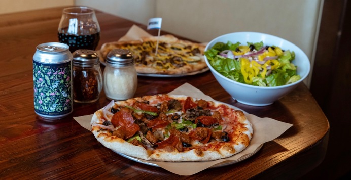 Italian Stallion Style: Two Course Dinner and Booze for 2 at Your Pie Pizza at Perimeter