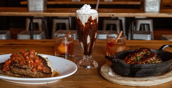 Bourbon Buds: Three Course Bourbon Infused Dinner for 2 with HOBNOB