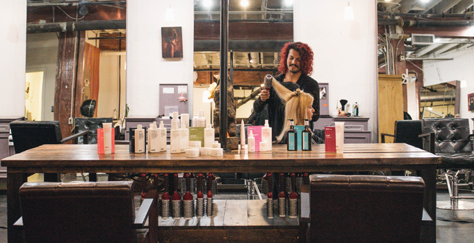 'Do it Up Big at the Melrose & McQueen Blow-out Bar