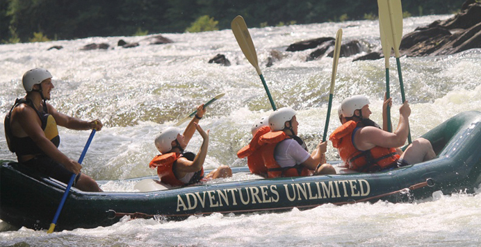 A Half-Day Rafting Trip and Picnic Lunch on the Great Ocoee with Adventures Unlimited
