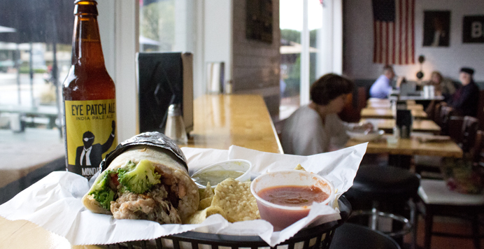 Get Stuffed Silly: Burritos and Beers for Two at Bell Street Burritos
