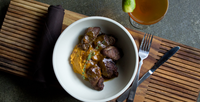 A Local Seasonal Dinner for Two at Radial Cafe 