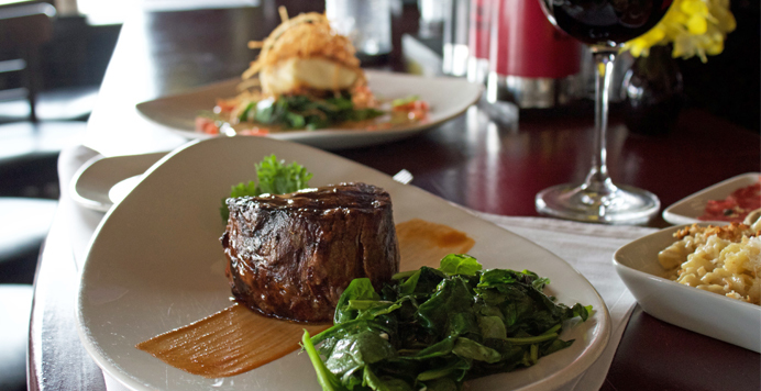 Decidedly Decadent: Steak and Seafood Dinner for Two at MAYA