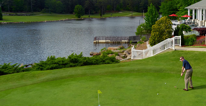 18 on the Green: A Round of Golf at Stone Mountain Golf Club