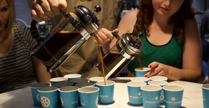 The Craft of Coffee: Batdorf & Bronson's Roastery Tour and Tasting