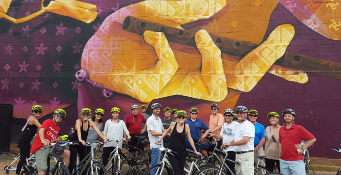 Street Art Tour With Bicycle Tours of Atlanta