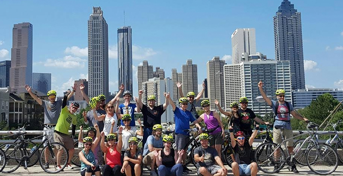 Bicycle Tours Of Atlanta Presents: "Fall In Love With Atlanta" City Bike Tour 