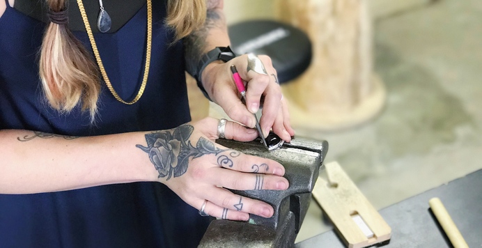 2-Day Stone Setting Jewelry Workshop with Pieces of Starr